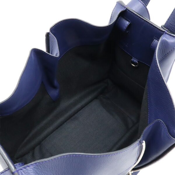 12480026 8 Loewe Hammock Small Handbag 6way Leather Navy