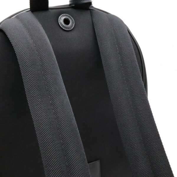 12480034 7 Saint Laurent City Backpack Nylon Leather Black