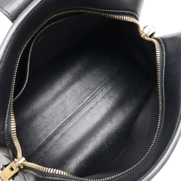 12480342 6 Saint Laurent Baby Cabas Handbag Leather Black