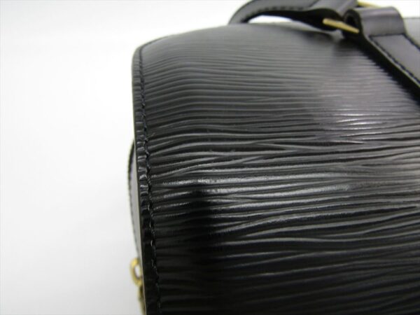 136632 170 4 Louis Vuitton Epi Soufflot Leather Handbag Noir