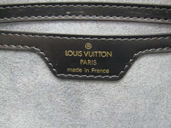 136632 170 8 Louis Vuitton Epi Soufflot Leather Handbag Noir