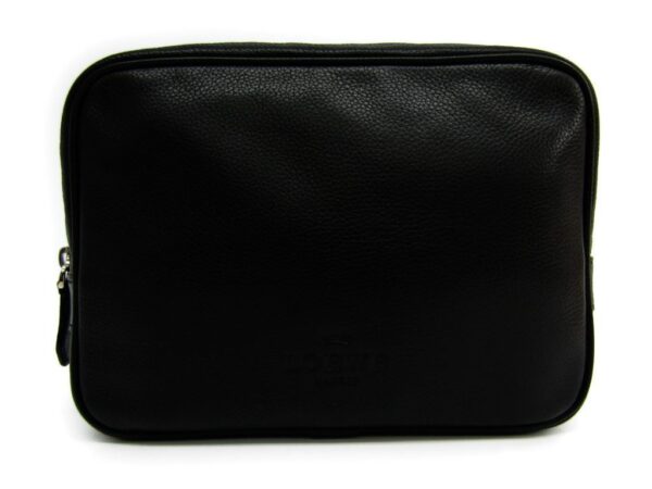 138414 170 1 Loewe Heritage Pouch Leather Black