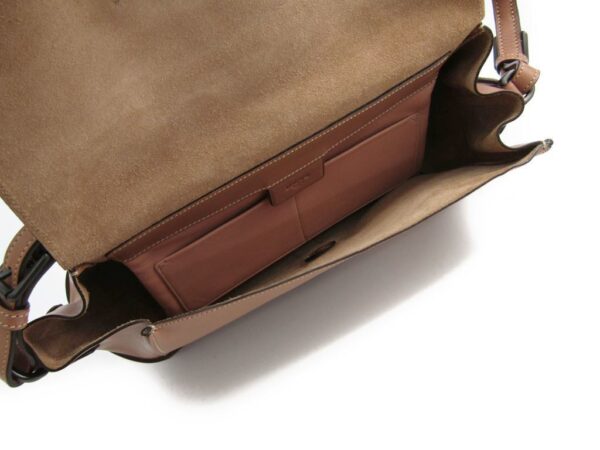 144311 170 3 Loewe Shoulder Bag Leather Brown