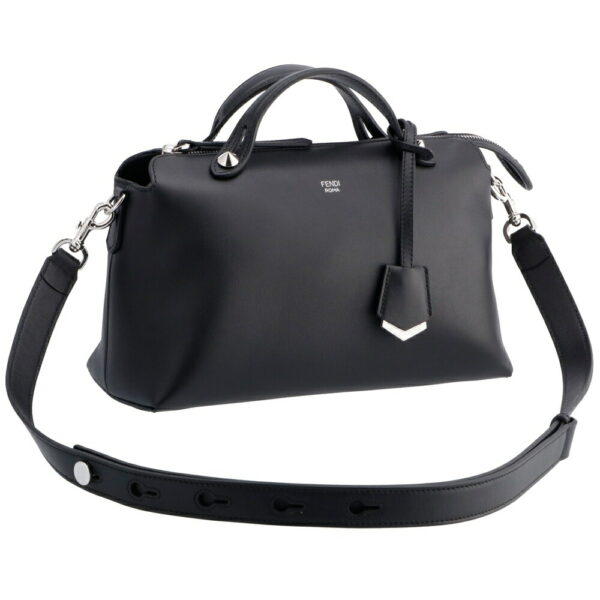 1461 Fendi By The Way PM Shoulder Bag Black