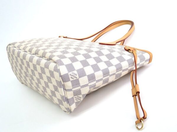 147626 170 2 Louis Vuitton Damier Neverfull PM Tote Bag Azur