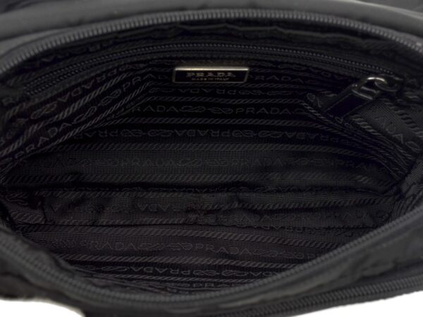 15085851 5 b Prada Nylon Shoulder Bag Black