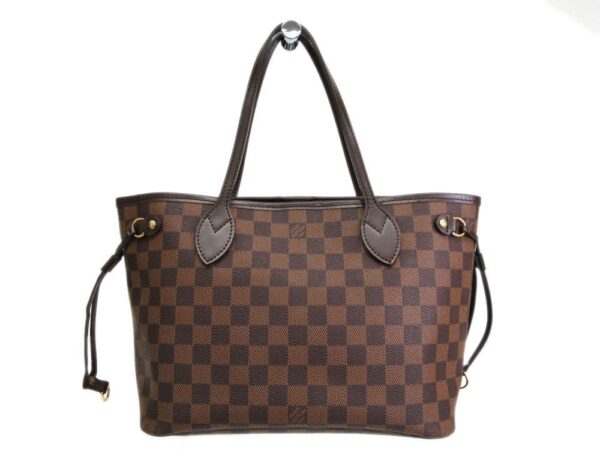 156781 170 1 Louis Vuitton Damier Neverfull PM Tote Bag Ebene