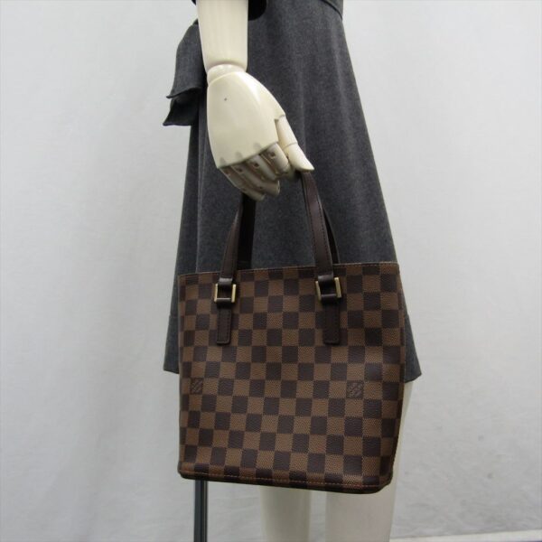 156856 170 12 Louis Vuitton Damier Vavin PM Handbag Ebene