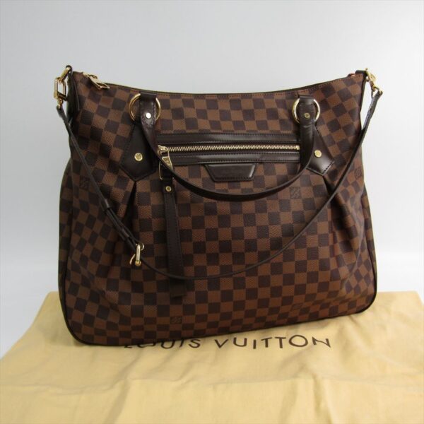 161326 170 11 Louis Vuitton Damier Evora GM Shoulder Bag Ebene