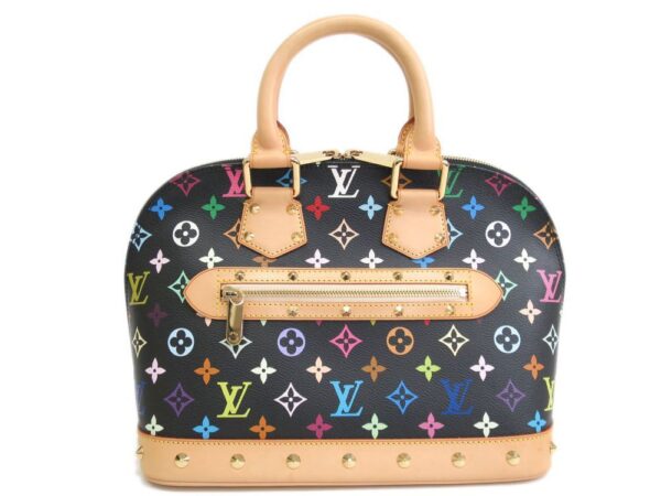 164195 170 1 Louis Vuitton Monogram Multicolor Alma Handbag Noir