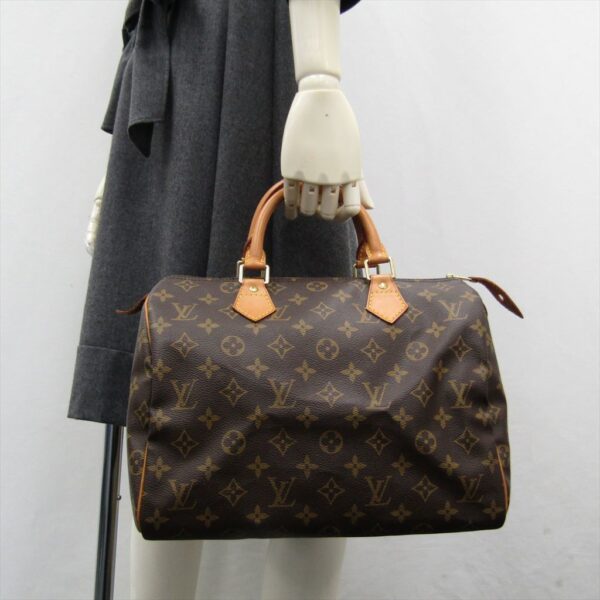 183797 1234 10 Louis Vuitton Monogram Speedy 30 Handbag Monogram