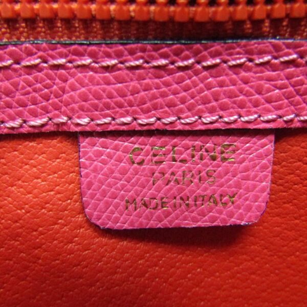 183798 1234 10 Celine Handbag Leather Pink