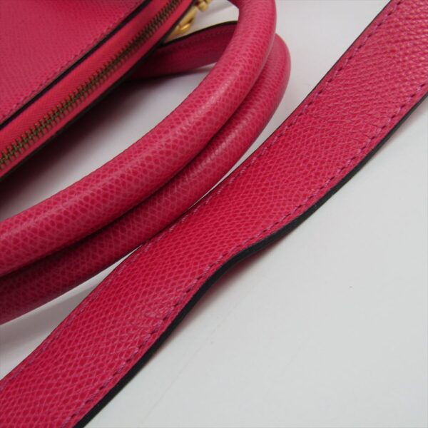 183798 1234 5 Celine Handbag Leather Pink