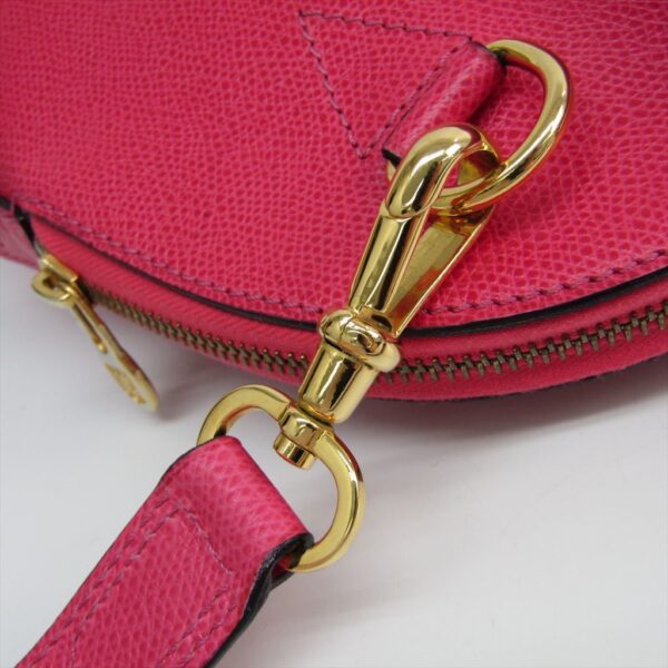 183798 1234 8 Celine Handbag Leather Pink