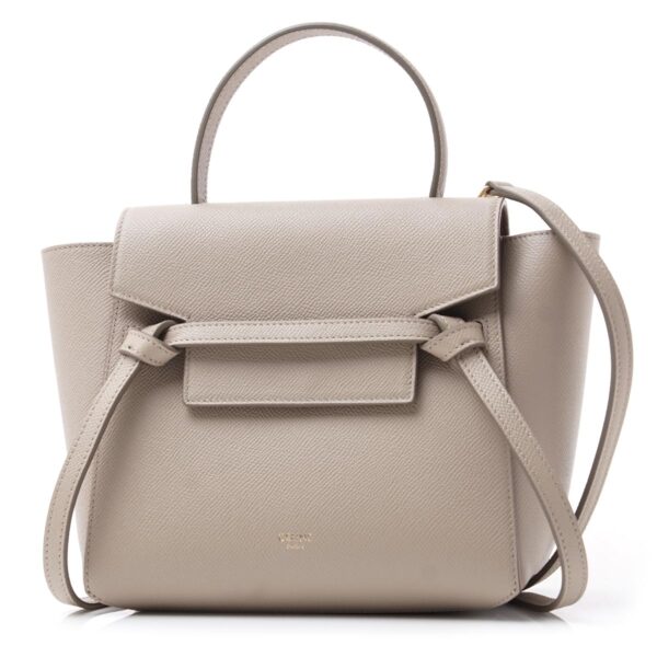 18900 3zva 18lt01 Celine Handbag 2WAY Beige