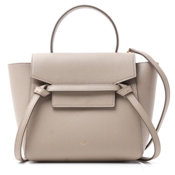 18900 3zva 18lt02 Celine Handbag 2WAY Beige