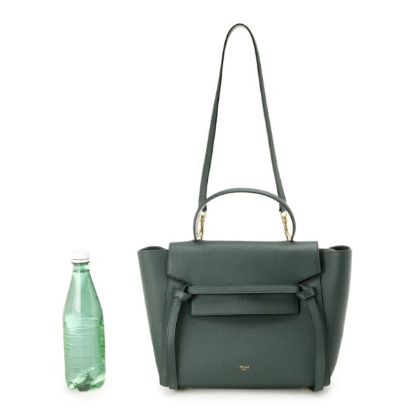 18910 3zva 31an03 Celine Handbag 2WAY Green