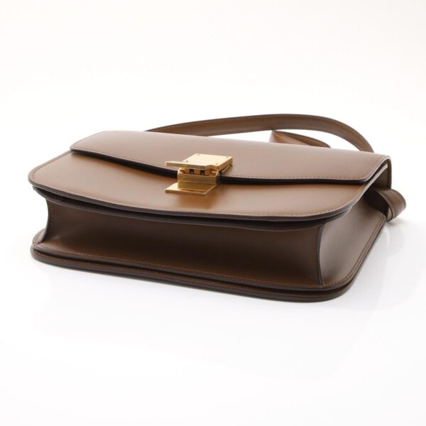 18917 3dls 04fg06 Celine Shoulder Bag Brown