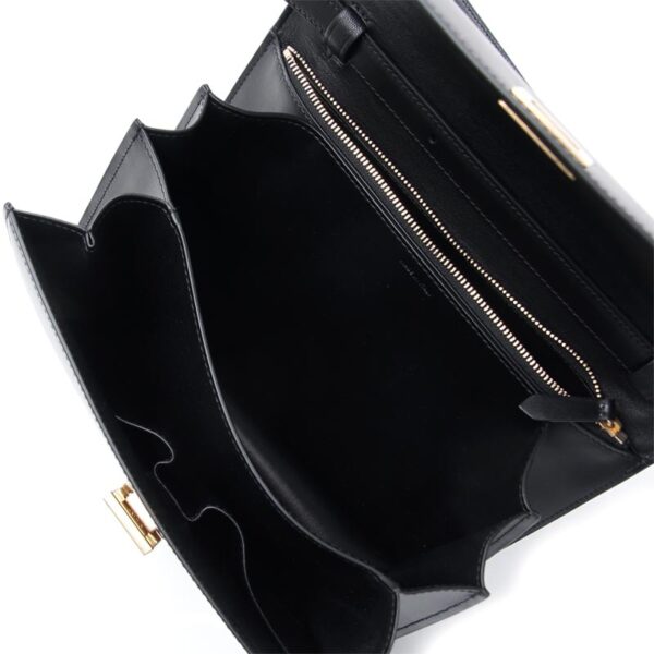 18917 3dls 38no08 Celine Shoulder Bag Black