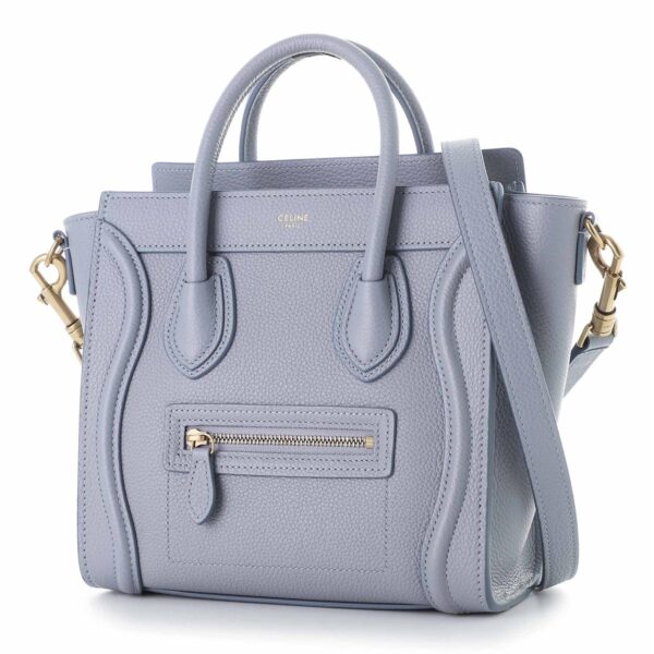 18924 3dru 07au01 Celine Handbag 2WAY Blue