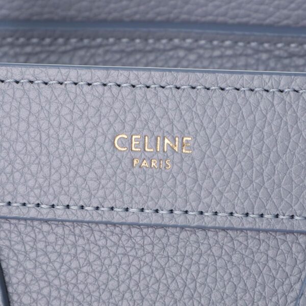 18924 3dru 07au09 Celine Handbag 2WAY Blue