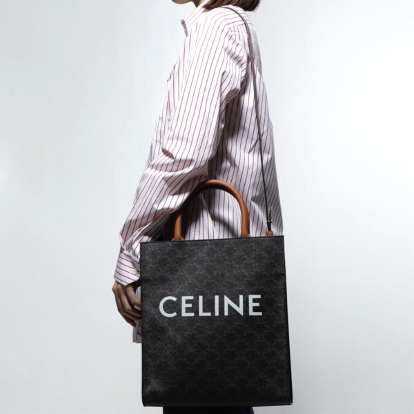 19154 2bzk 04lu03 Celine Tote Bag 2WAY Brown