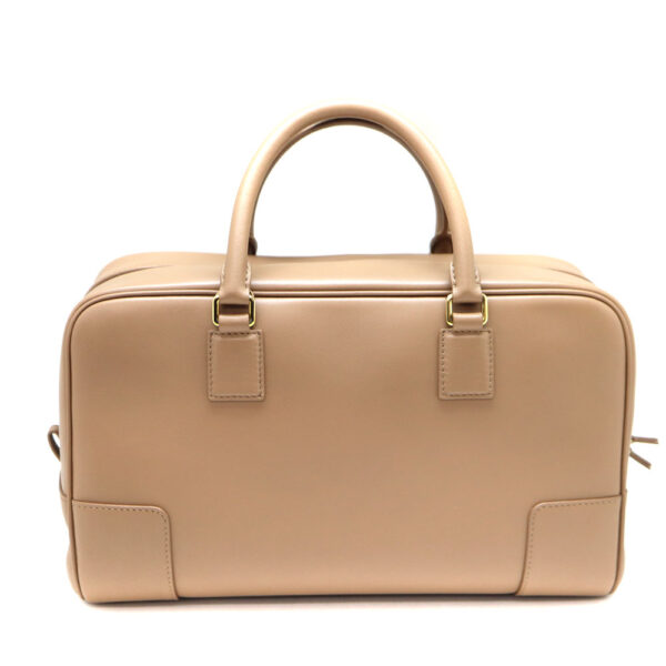 1919 2 Loewe Amazona 28 2WAY Leather Bag Beige