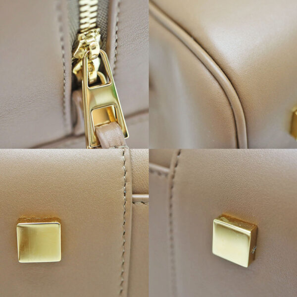 1919 7 Loewe Amazona 28 2WAY Leather Bag Beige