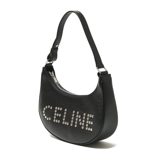 19395 3dvt 38si01 Celine Shoulder Bag Hobo Bag Black