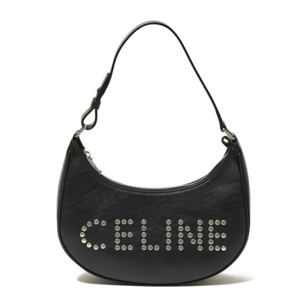 19395 3dvt 38si02 Celine Shoulder Bag Hobo Bag Black