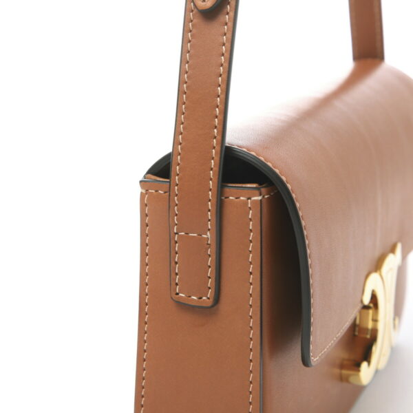 19414 3bfn 04lu07 Celine Shoulder Bag Brown