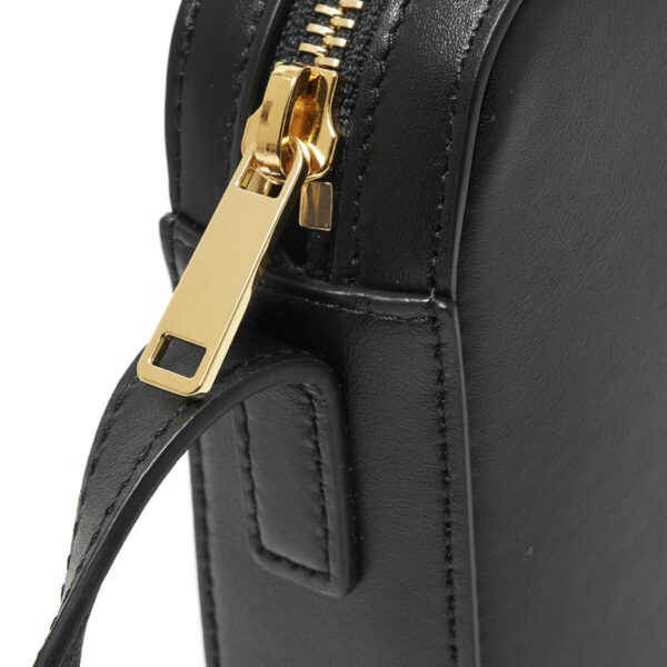 19918 3du3 38no10 Celine Cuir Leather Shoulder Bag Black