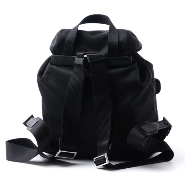 1bz677 oov44 f000205 Prada Vela Backpack Nylon Black