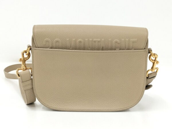 2000075259100009 2 Christian Dior Bobby Shoulder Bag Leather Beige