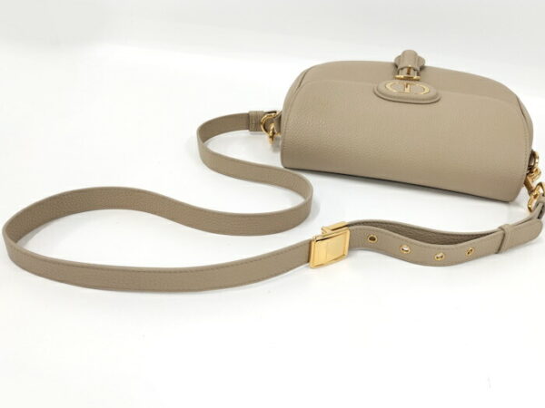 2000075259100009 4 Christian Dior Bobby Shoulder Bag Leather Beige