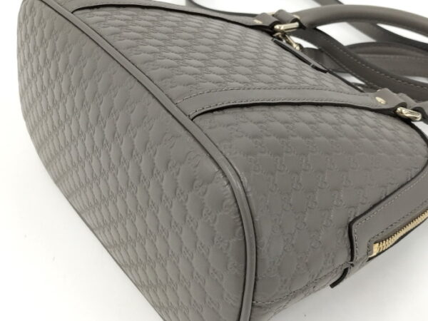 oplus 256 Gucci 2way Shoulder Bag Leather Gray