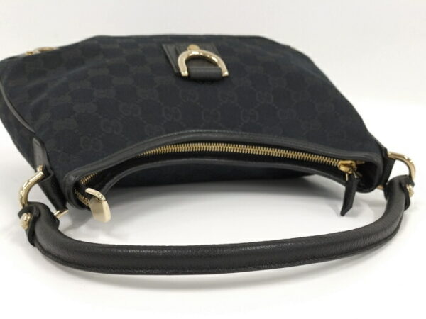 2000087252000513 6 Gucci Abbey Shoulder Bag GG Black