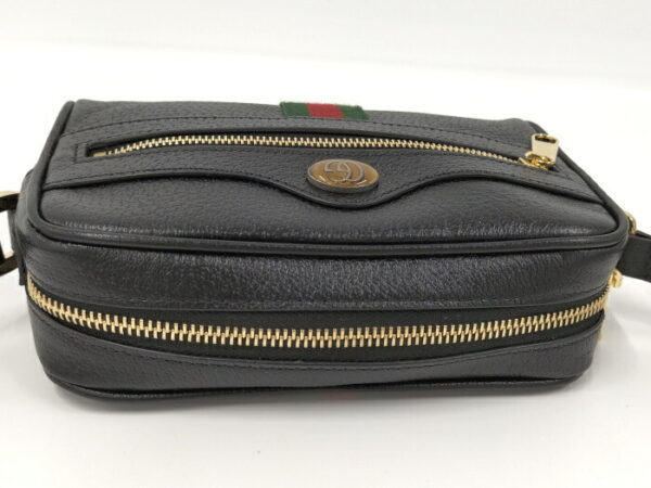 2000087252000539 8 Gucci Ophidia Shoulder Bag Leather Black