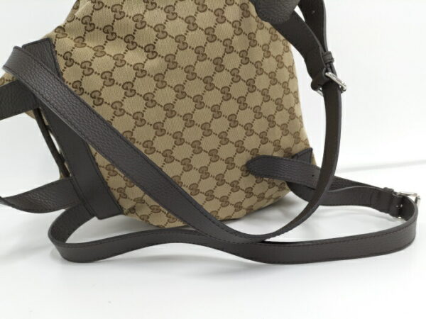 2000087252000645 6 Gucci Rucksack Logo GG Beige