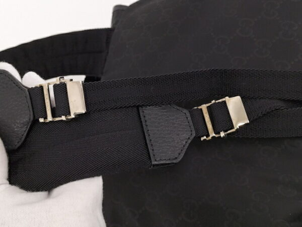 2000087252000695 6 Gucci Backpack GG Nylon Black