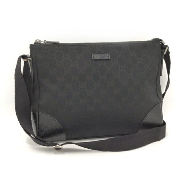 2000087252000701 1 Gucci Shoulder Bag GG Black