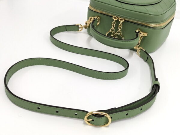 2000087252000707 4 Gucci Blondie 2WAY Shoulder Bag Leather Green