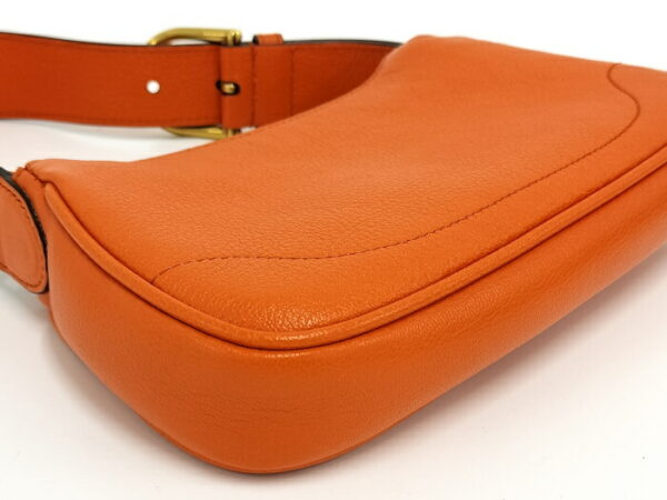 2000087252000738 5 Gucci Aphrodite Mini Shoulder Bag Leather Orange