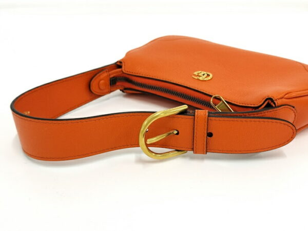 2000087252000738 6 Gucci Aphrodite Mini Shoulder Bag Leather Orange