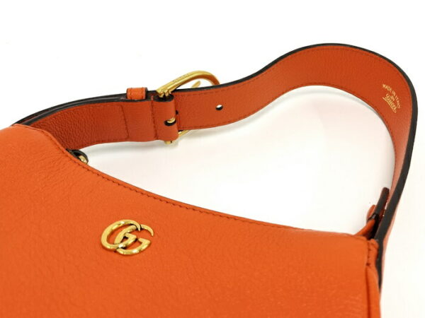 2000087252000738 7 Gucci Aphrodite Mini Shoulder Bag Leather Orange