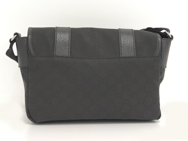 2000087257300189 2 Gucci Shoulder Bag Nylon Black