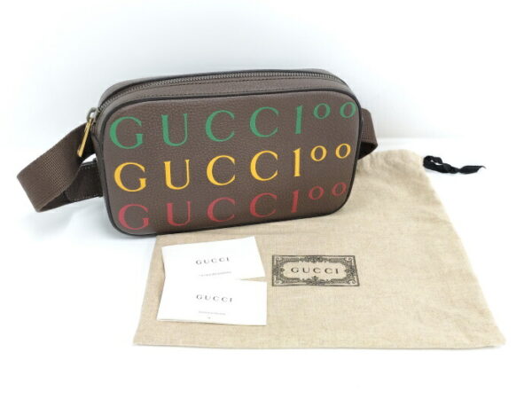 2000087257800389 10 Gucci Body Bag Belt Bag Leather Brown