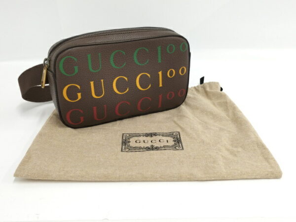 2000087257800391 10 Gucci Body Bag Leather Brown