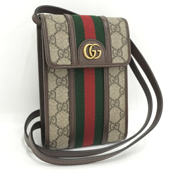 2000087257800409 1 Gucci Shoulder Bag Sherry Line GG Supreme