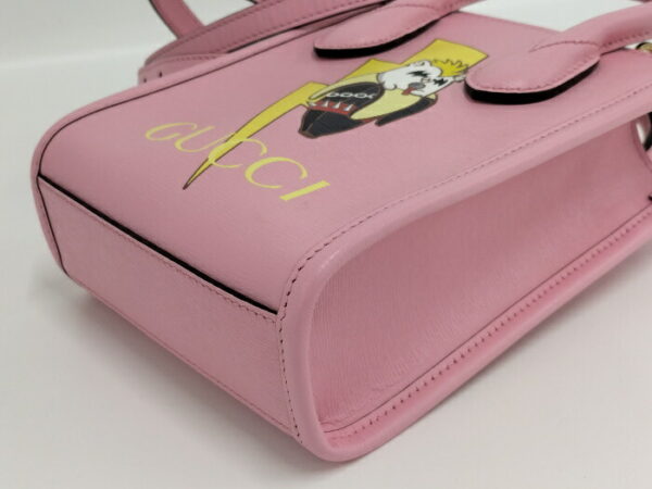 2000087257800457 3 Gucci 2way Shoulder Bag Bananya Collaboration Leather Pink